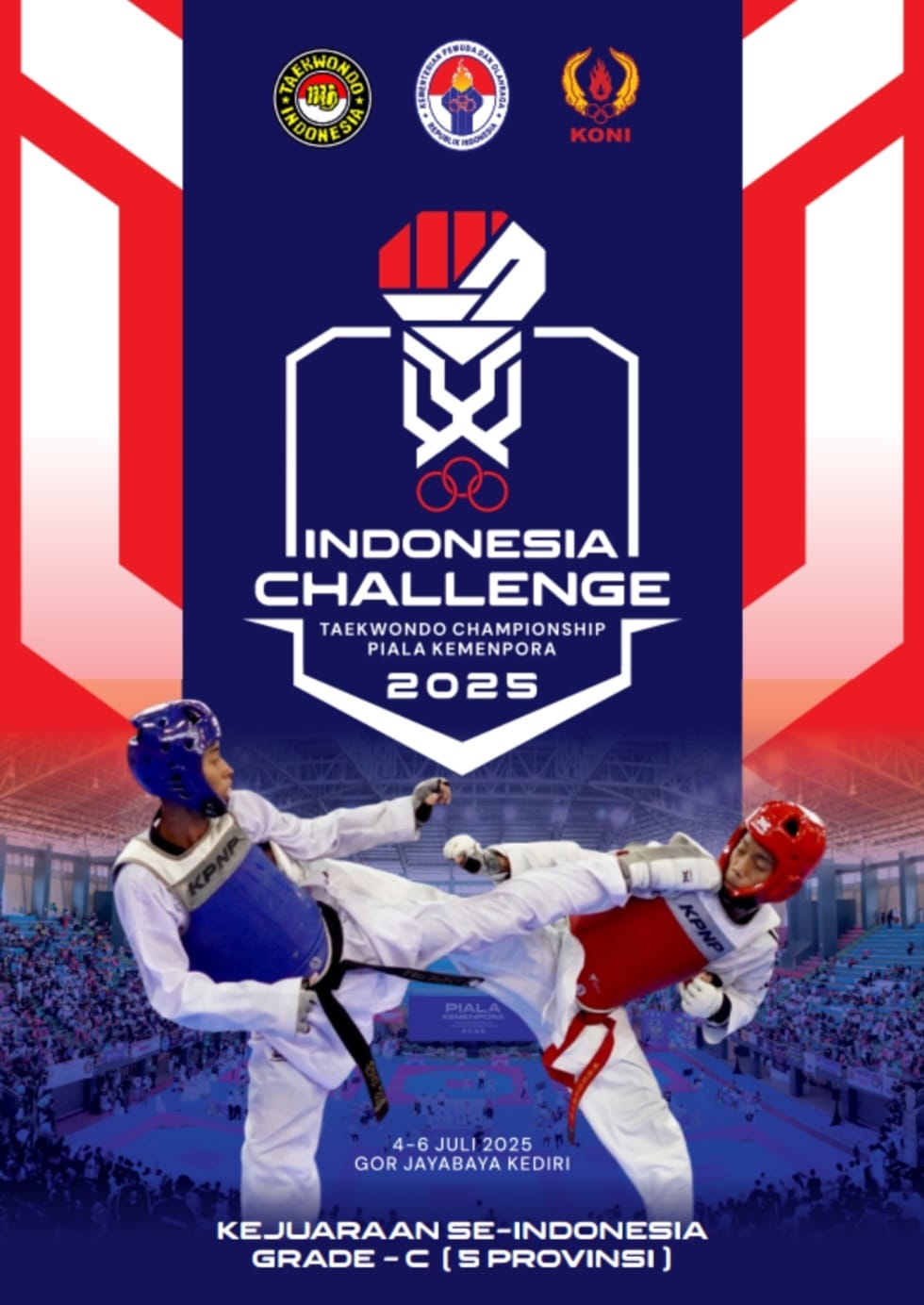Ajang Pertarungan Prestasi Taekwondo di Tanah Air Taekwondo Indonesia Dojang gtcsemarang
